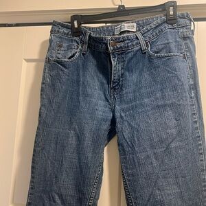 Levi low rise bootcut jeans